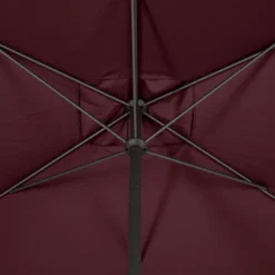 Parasol Mat Central 2x3 M Loompa Bordeaux Hespéride -ATMOSPHERA Boutique parasol mat central 2x3 m loompa bordeaux hesperide 5