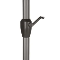 Parasol Mat Central Rond 3m Loompa Taupe Hespéride -ATMOSPHERA Boutique parasol mat central rond 3 loompa taupe hesperide 5