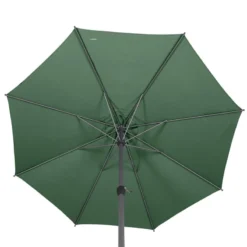 Parasol Mat Central Rond 3m Loompa Olive Hespéride 10 Parasol Mat Central Rond 3m Loompa Olive Hespéride -ATMOSPHERA Boutique parasol mat central rond 3m loompa olive hesperide 1 3
