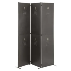 Paravent En Métal Soul 170 Cm Gris Atmosphera