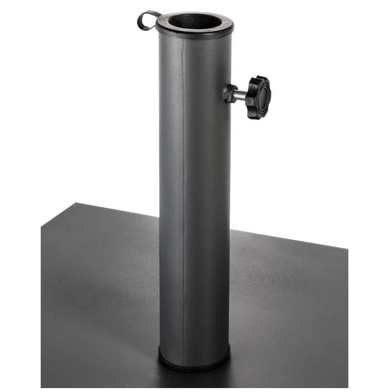 Pied De Parasol Plaque 20 Kg Anthracite Hespéride 3 Pied De Parasol Plaque 20 Kg Anthracite Hespéride – Image 3