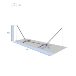 Pied Réglable Petit Modèle Pour Hamac Panao Hespéride -ATMOSPHERA Boutique pied reglable petit modele pour hamac panao hesperide 5