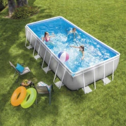Piscine Tubulaire Prism Rectangulaire 4.88 X 2.44 X 1.07m Intex + Accessoires -ATMOSPHERA Boutique piscine tubulaire prism rectangulaire 488 x 244 x 107m intex accessoires 2