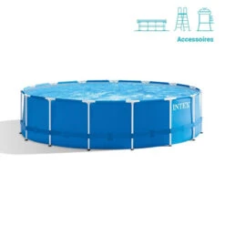 Piscine Tubulaire Ronde Intex 4,57 X 1,22 M Avec Accessoires Intex 5 Piscine Tubulaire Ronde Intex 4,57 X 1,22 M Avec Accessoires Intex -ATMOSPHERA Boutique piscine tubulaire ronde intex 457 x 122 m avec accessoires intex 2