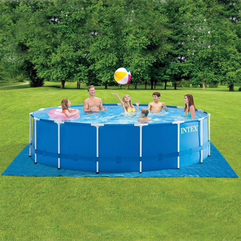 Piscine Tubulaire Ronde Intex 4,57 X 1,22 M Avec Accessoires Intex 1 Piscine Tubulaire Ronde Intex 4,57 X 1,22 M Avec Accessoires Intex