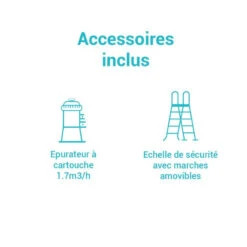 Piscine Tubulaire Ronde Prism Intex 3,66 X 0,99 M Avec Accessoires Intex -ATMOSPHERA Boutique piscine tubulaire ronde prism intex 366 x 099 m avec accessoires intex 2