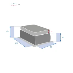 Pouf Extérieur Moorea Hespéride Terre Ombre -ATMOSPHERA Boutique pouf exterieur moorea hesperide terre ombre 5