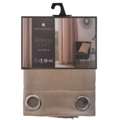 Rideau Isolant Tim Lin 140x260 Atmosphera -ATMOSPHERA Boutique rideau isolant tim lin 140x260 atmosphe 2