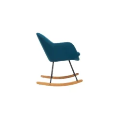 Rocking Chair Pera Bleu Canard Atmosphera -ATMOSPHERA Boutique rocking chair pera bleu canard atmosphera 4