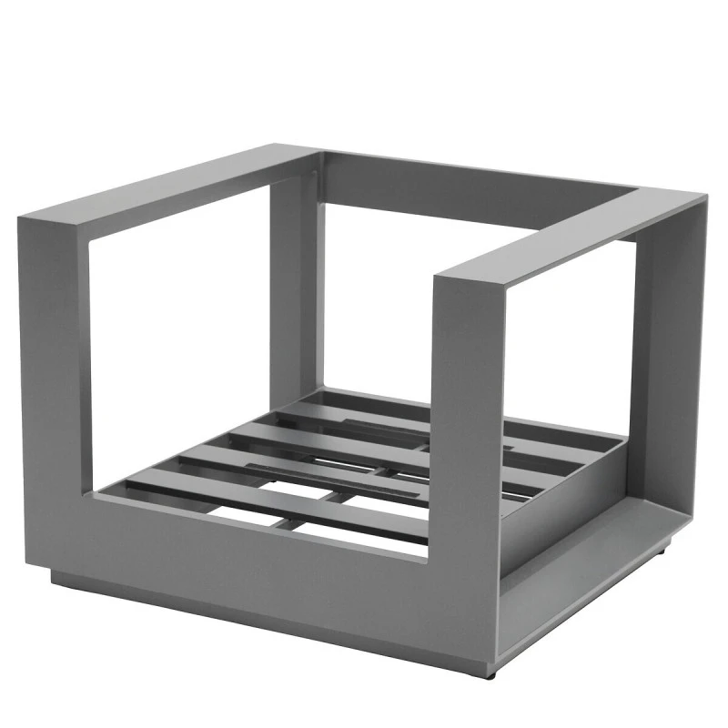 Salon De Jardin Allure Graphite 5p Hespéride 7 Salon De Jardin Allure Graphite 5p Hespéride – Image 7