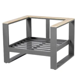 Salon De Jardin Emperia 5p En Aluminium Et Acacia Hespéride -ATMOSPHERA Boutique salon de jardin emperia 5p en aluminium et acacia hesperide 7