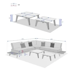 Salon De Jardin Pulpy Gris Hespéride -ATMOSPHERA Boutique salon de jardin pulpy gris hesperide 8