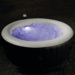 Spa Gonflable 6 Places Bulles Et Leds Blue Navy Intex -ATMOSPHERA Boutique spa gonflable bulles et leds 6 places blue navy intex 2