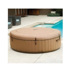 Spa Gonflable Sahara Rond 6 Places Intex -ATMOSPHERA Boutique spa gonflable intex rond beige 6 places 7