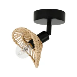 Spot Ozana En Métal Et Corde Ostaria -ATMOSPHERA Boutique spot ozana en metal et corde ostaria 3