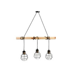 Suspension Indus Barre En Bois 3 Cordons Ostaria 9 Suspension Indus Barre En Bois 3 Cordons Ostaria -ATMOSPHERA Boutique suspension industrielle barre en bois 3 cordons ostaria 2