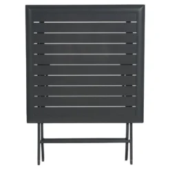 Table Alu Pliante Azua 2 Places Graphite Hespéride -ATMOSPHERA Boutique table aluminium azua 2 places noir graphite hesperide 2