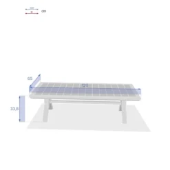 Table Basse Extérieure Bois D'acacia Papouasie Hespéride -ATMOSPHERA Boutique table basse exterieure bois d acacia papouasie hesperide 2