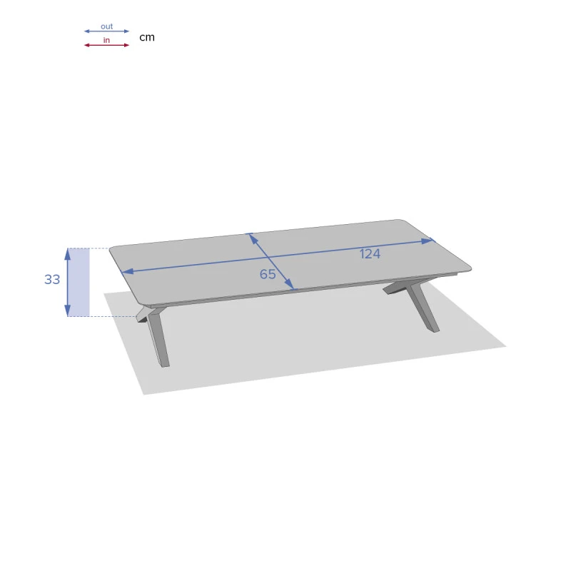 Table Basse Extérieure Embruns Praline Hespéride 3 Table Basse Extérieure Embruns Praline Hespéride – Image 3