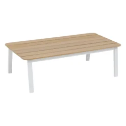 Table Basse Extérieure Oriengo Blanc Hespéride