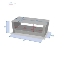 Table Basse Extérieure Polynésia Naturae Hespéride -ATMOSPHERA Boutique table basse exterieure polynesia naturae hesperide 2