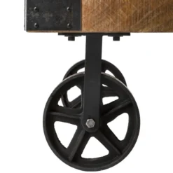 Table Basse Silas Bois Massif Atmosphera -ATMOSPHERA Boutique table basse manguier bois massif atmosphera 3