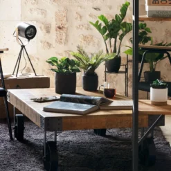 Table Basse Silas Bois Massif Atmosphera -ATMOSPHERA Boutique table basse manguier bois massif atmosphera 5