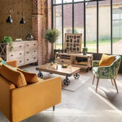 Table Basse Silas Bois Massif Atmosphera -ATMOSPHERA Boutique table basse manguier bois massif atmosphera 7