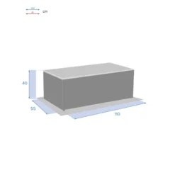 Table Basse Rectangulaire Mayari Terre D'ombre Hespéride -ATMOSPHERA Boutique table basse rectangulaire mayari terre d ombre hesperide 2