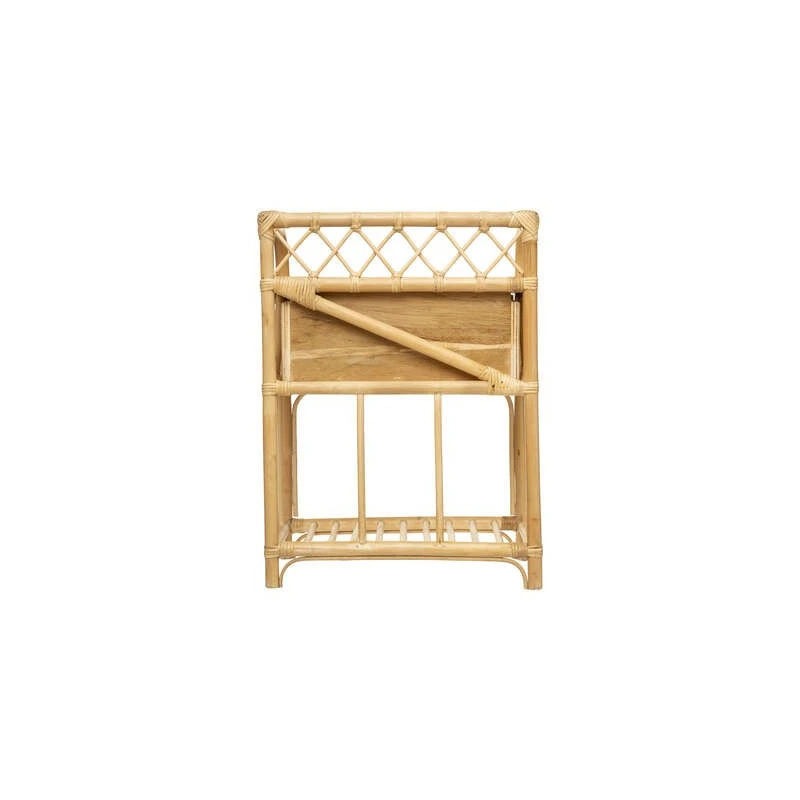 ATMOSPHERA Table De Chevet Rotin Aoni Atmopshera 4 ATMOSPHERA Table De Chevet Rotin Aoni Atmopshera – Image 4