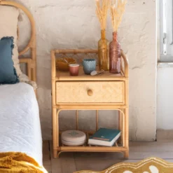 ATMOSPHERA Table De Chevet Rotin Aoni Atmopshera 13 ATMOSPHERA Table De Chevet Rotin Aoni Atmopshera -ATMOSPHERA Boutique table de chevet rotin aoni atmopshera 6