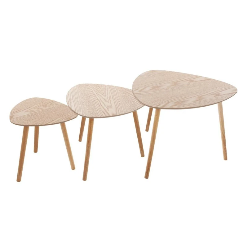 Tables Basses Mileo Bois Lot De 3 Atmosphera 1 Tables Basses Mileo Bois Lot De 3 Atmosphera