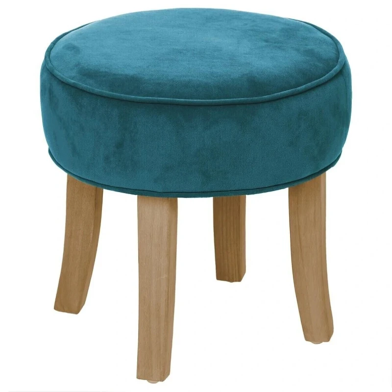 Tabouret En Velours Adriel Coloris Duck Atmosphera 1 Tabouret En Velours Adriel Coloris Duck Atmosphera