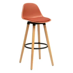Tabouret Bar Maxon Simili Terracotta Atmosphera