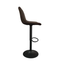 Tabouret De Bar Barcelona PU Brun Foncé -ATMOSPHERA Boutique tabouret de bar barcelona pu brun fonce 4