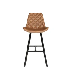 Tabouret De Bar Bas Alicante PU Cognac 11 Tabouret De Bar Bas Alicante PU Cognac -ATMOSPHERA Boutique tabouret de bar bas alicante pu cognac 5