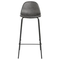 Tabouret De Bar Gris Vladi Atmosphera 6 Tabouret De Bar Gris Vladi Atmosphera -ATMOSPHERA Boutique tabouret de bar gris collection vladi 2