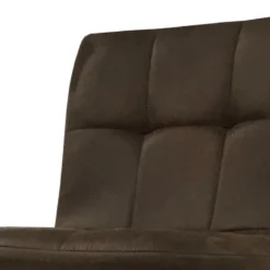 Tabouret De Bar Marron Pieds Métal Noir -ATMOSPHERA Boutique tabouret de bar marron pieds metal noir 2