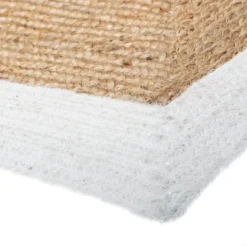 Tapis Jute Naturel Bord Blanc 120x170 Atmosphera -ATMOSPHERA Boutique tapis jute naturel bord blanc 120x170 atmosphera 3
