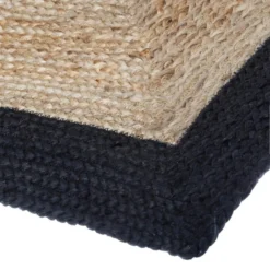 Tapis Jute Naturel Bord Noir 120x170 Atmosphera -ATMOSPHERA Boutique tapis jute naturel bord noir 120x170 atmosphera 3