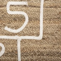 Tapis Marelle Jute 80x150 Cm Atmosphera -ATMOSPHERA Boutique tapis marelle jute 80x150 cm atmosphera 1 3