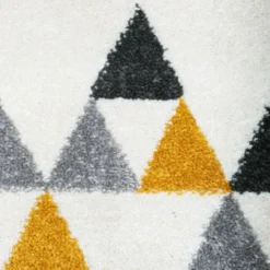 Tapis Triangle 120x170 Ilan Moutarde Atmosphera -ATMOSPHERA Boutique tapis triangle 120x170 ilan moutarde atmosphera 3