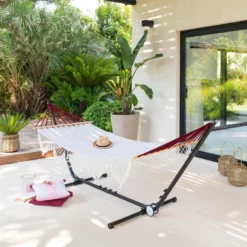 Toile Hamac Ethnique Franges 2 M Hespéride -ATMOSPHERA Boutique toile hamac ethnique franges 2 m hesperide 3