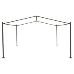 Tonnelle Certeli Carrée Forme Abri Coloris Graphite/ardoise -ATMOSPHERA Boutique tonnelle certeli carree forme abri coloris graphite ardoise 5