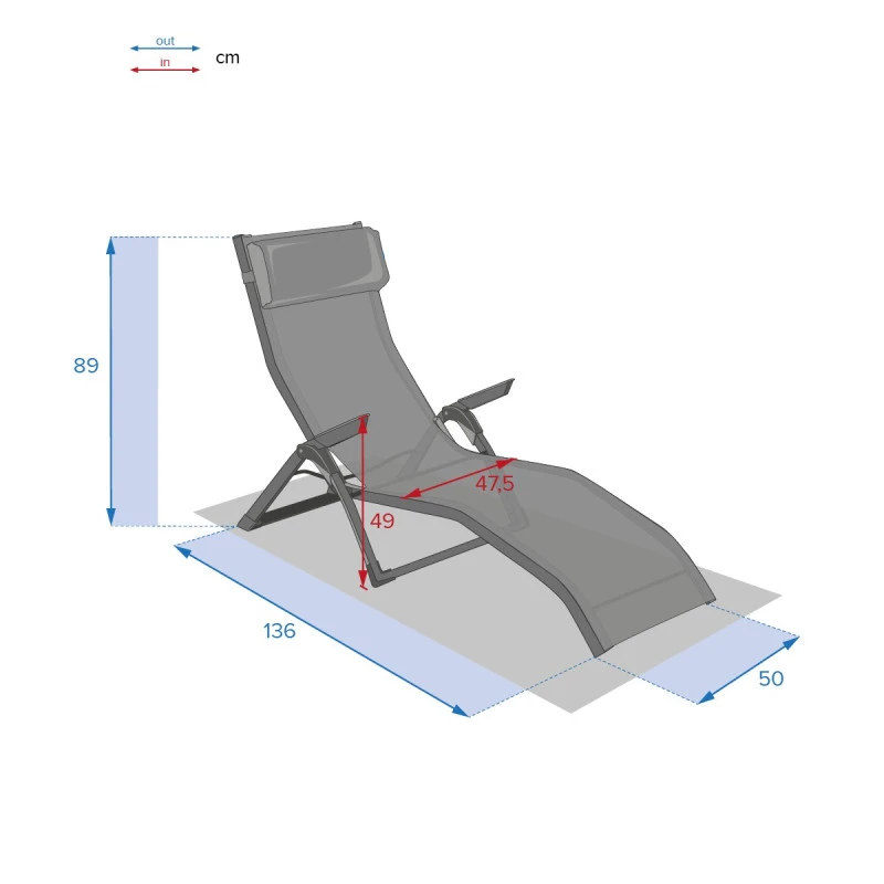 Transat 2 Positions Ardoise / Quartz Decima Hespéride 8 Transat 2 Positions Ardoise / Quartz Decima Hespéride – Image 8