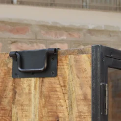 Vitrine 2 Portes 4 Niveaux Manguier -ATMOSPHERA Boutique vitrine 2 portes 4 niveaux manguier 3