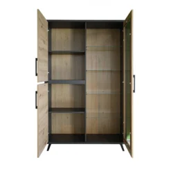 Vitrine 3 Portes Avec LED Wiva -ATMOSPHERA Boutique vitrine 3 portes avec led wiva 2