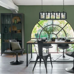 Vitrine Bibliothèque Broc Métal Noir Atmosphera -ATMOSPHERA Boutique vitrine bibliotheque broc metal noir atmosphera 5